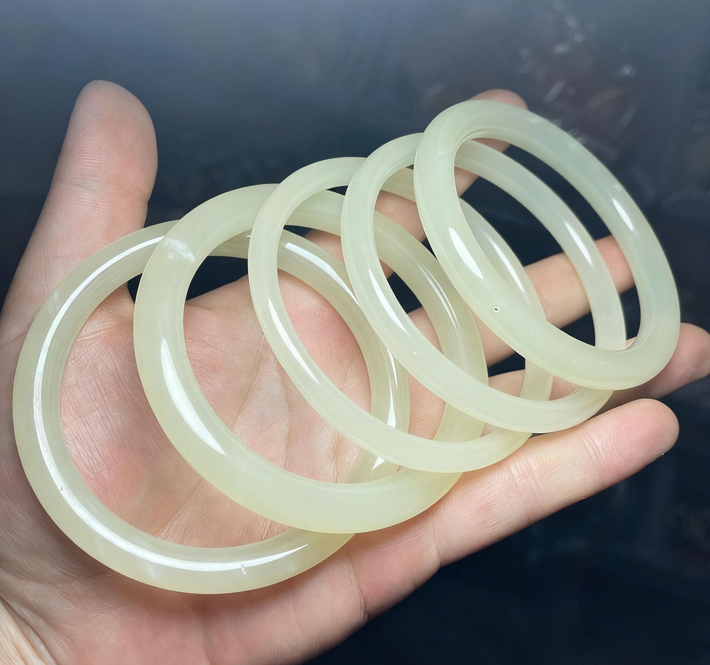 Wholesale Afghan jade bangle full round