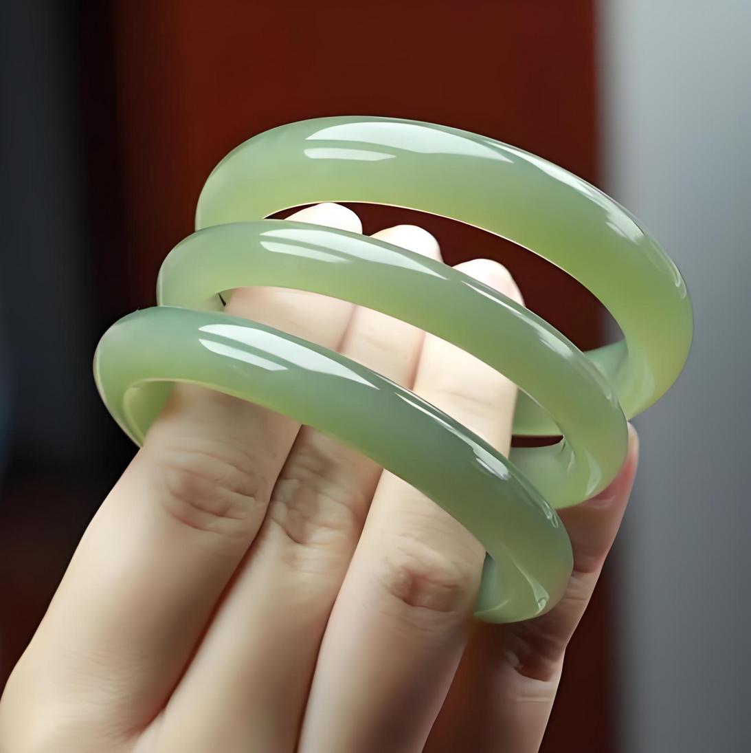 Wholesale Afghan jade bangle full round