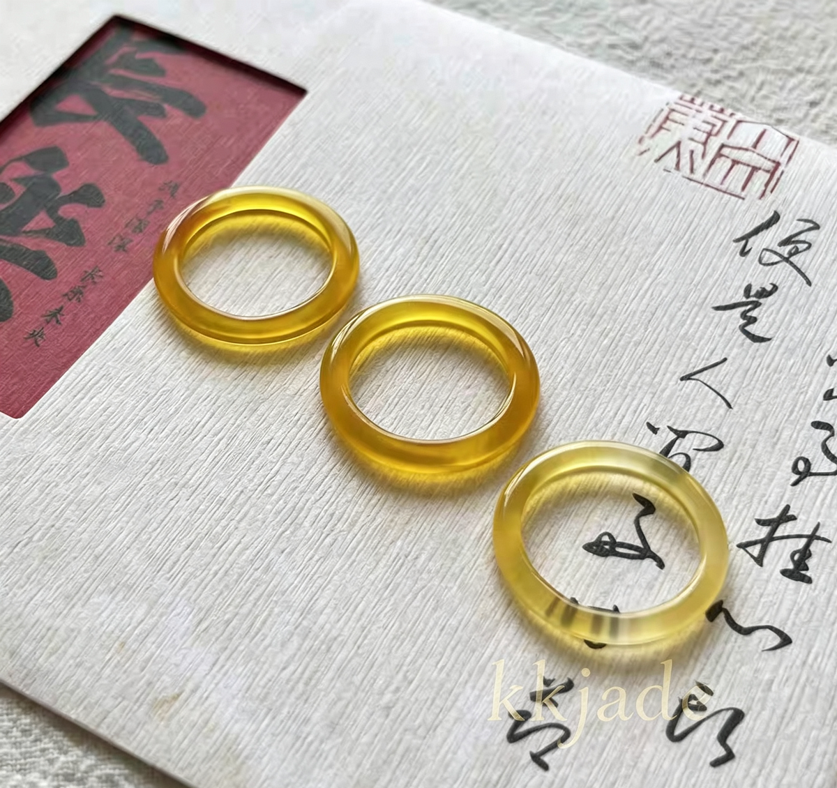 Natural Colorful Banded Agate Ring Fashion Daily Women Jewelry Gift