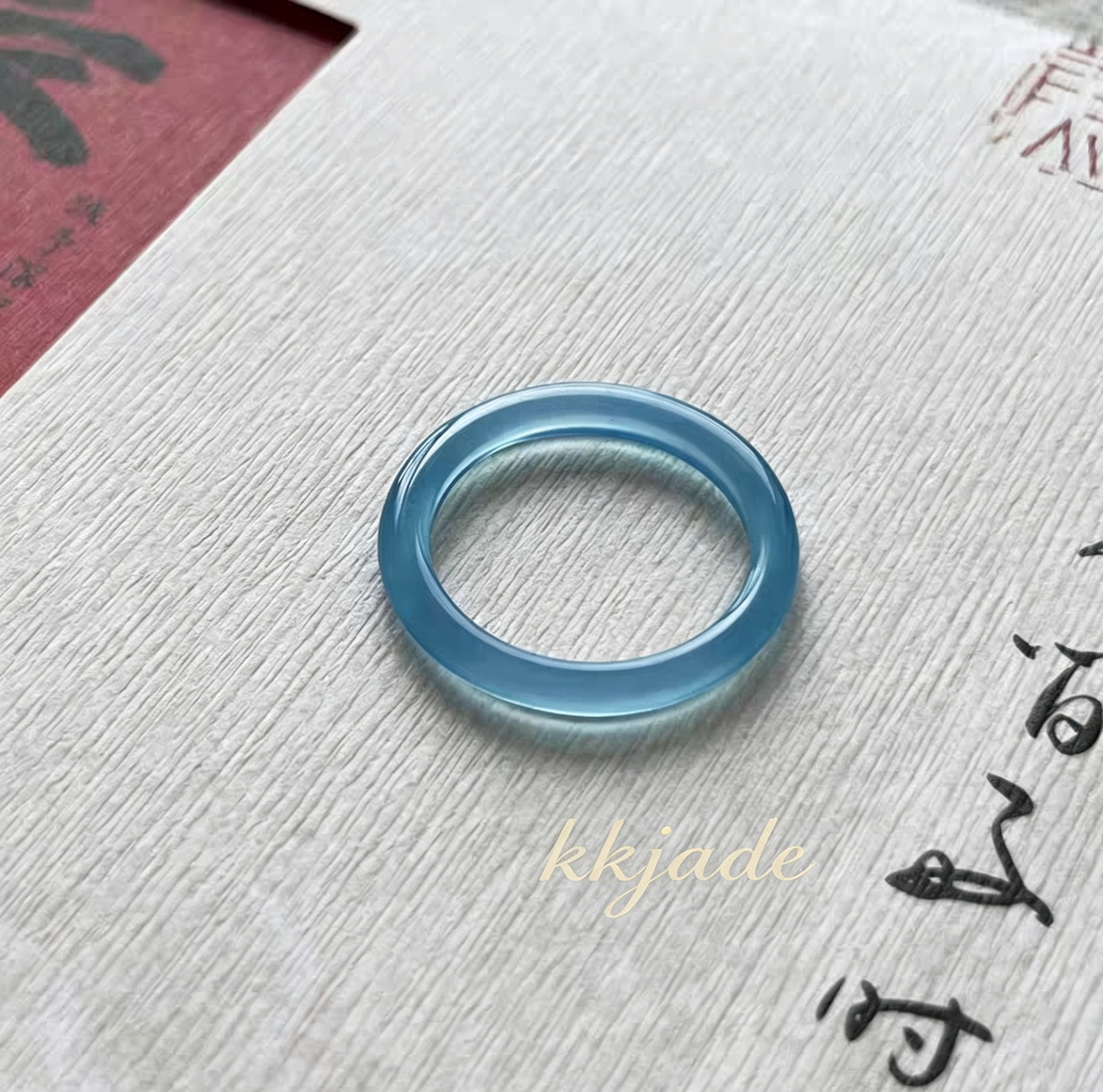 Natural Colorful Banded Agate Ring Fashion Daily Women Jewelry Gift