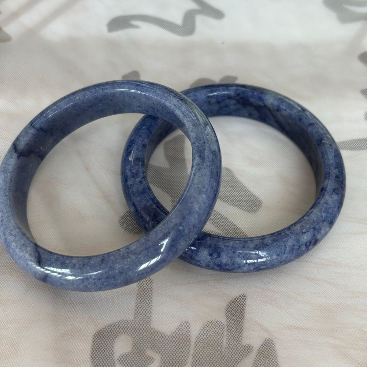 Mysterious Blue Aventurine Bangle – The Rare Blue Quartz That Stops People Mid-Sentence, Only $25