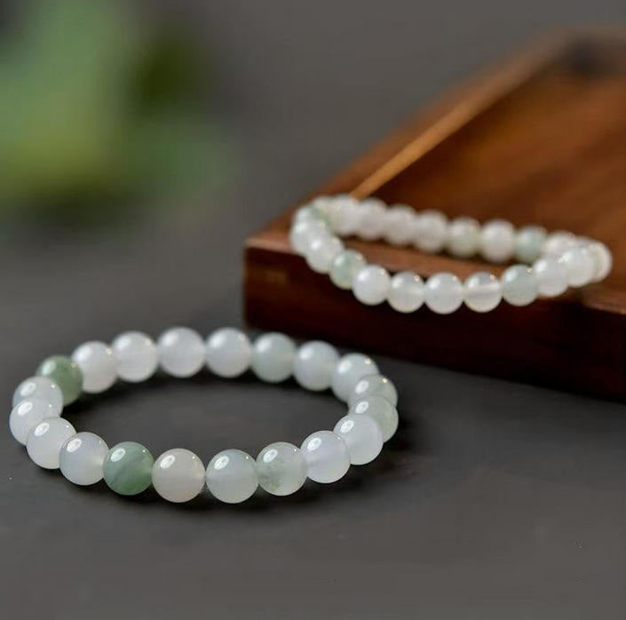 Wholesale celesite mountain jade Tianshan Jade bracelet