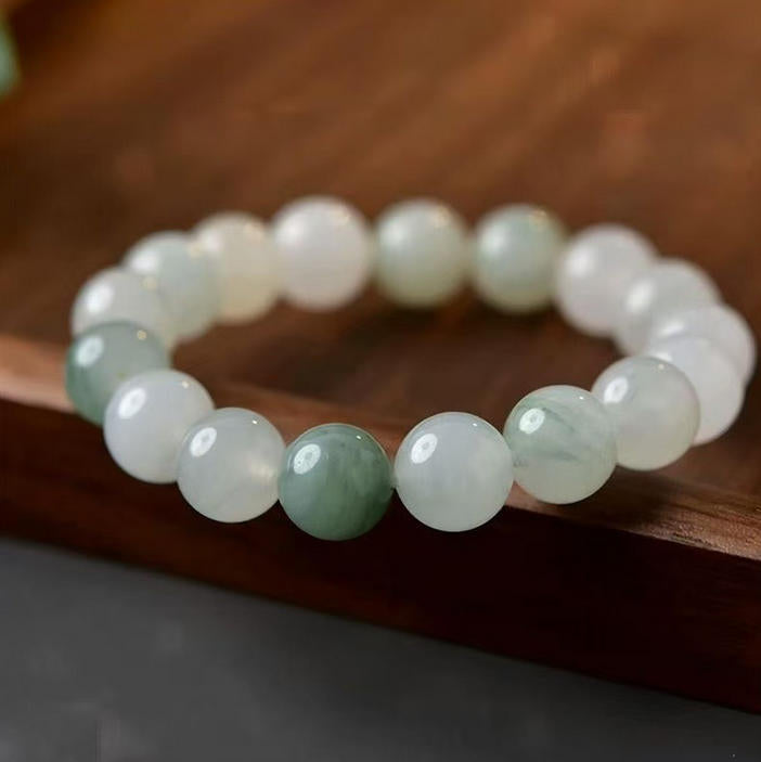 Wholesale celesite mountain jade Tianshan Jade bracelet